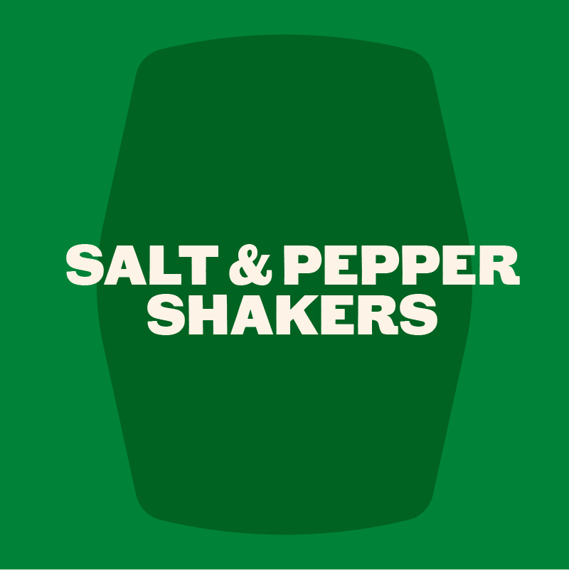 Salt and Pepper Shakers at Cracker Barrel